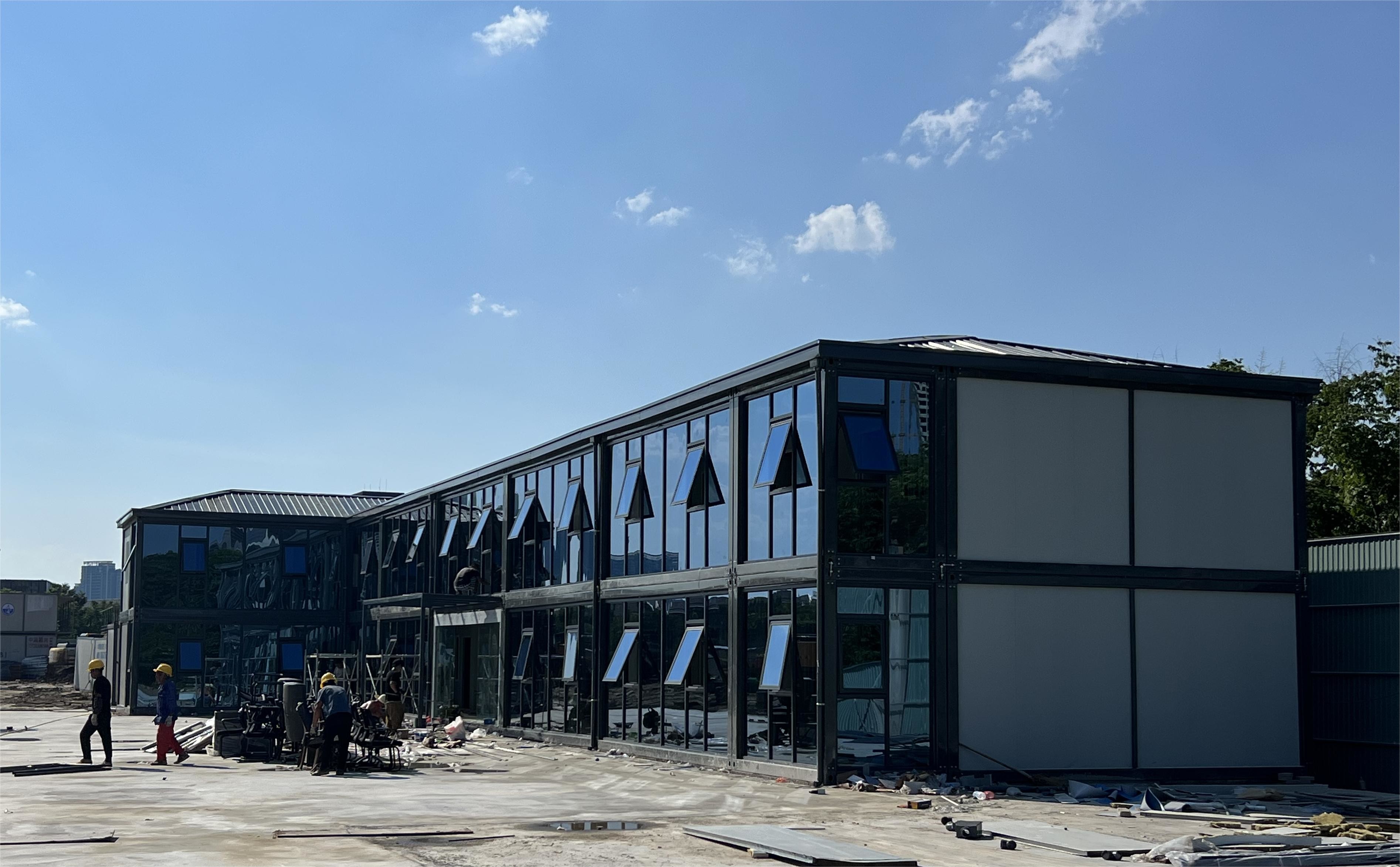 गुणवत्ता प्रीफैब्रिकेटेड कंटेनर हाउस फैक्टरी