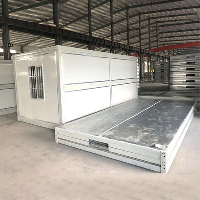 छोटे फोल्डेबल कंटेनर हाउस पोर्टेबल मोबाइल केबिन 5800L * 2560W * 2480H मिमी
