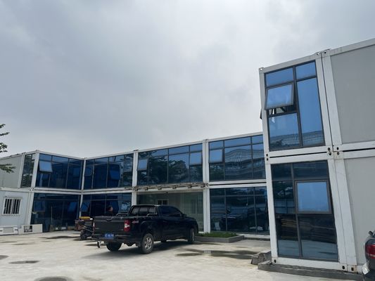 BOX SPACE कम लागत वाला पूर्वनिर्मित घर निर्माण लघु आकार कंटेनर घर डिजाइन होटल पूर्वनिर्मित घर कंटेनर घर